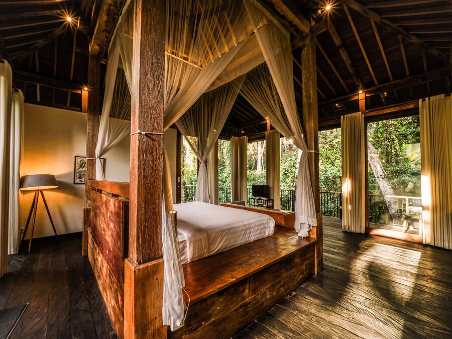 Suíte premium, 1 quarto, vista para o rio | Frigobar, cofres nos quartos, escrivaninha