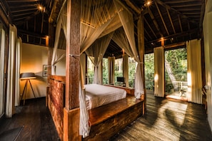 Premium Suite, 1 Bedroom, River View | Minibar, in-room safe, desk, laptop workspace - Surya Kembar Villas (Ubud)