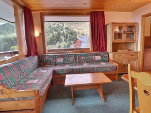 TV - Charming 2-room apartment Méribel, 4 pers, balcony, WiFi (Méribel)
