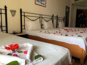 Blackout drapes, soundproofing, bed sheets