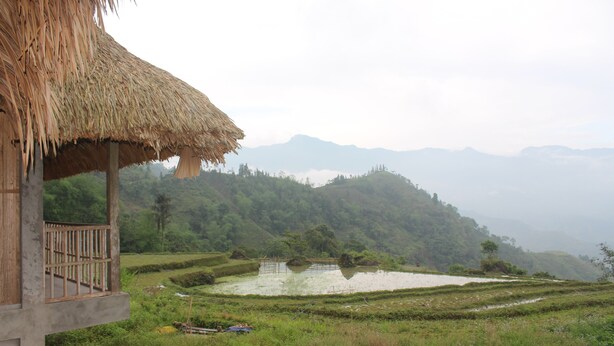 Quang cảnh nhìn từ nơi lưu trú