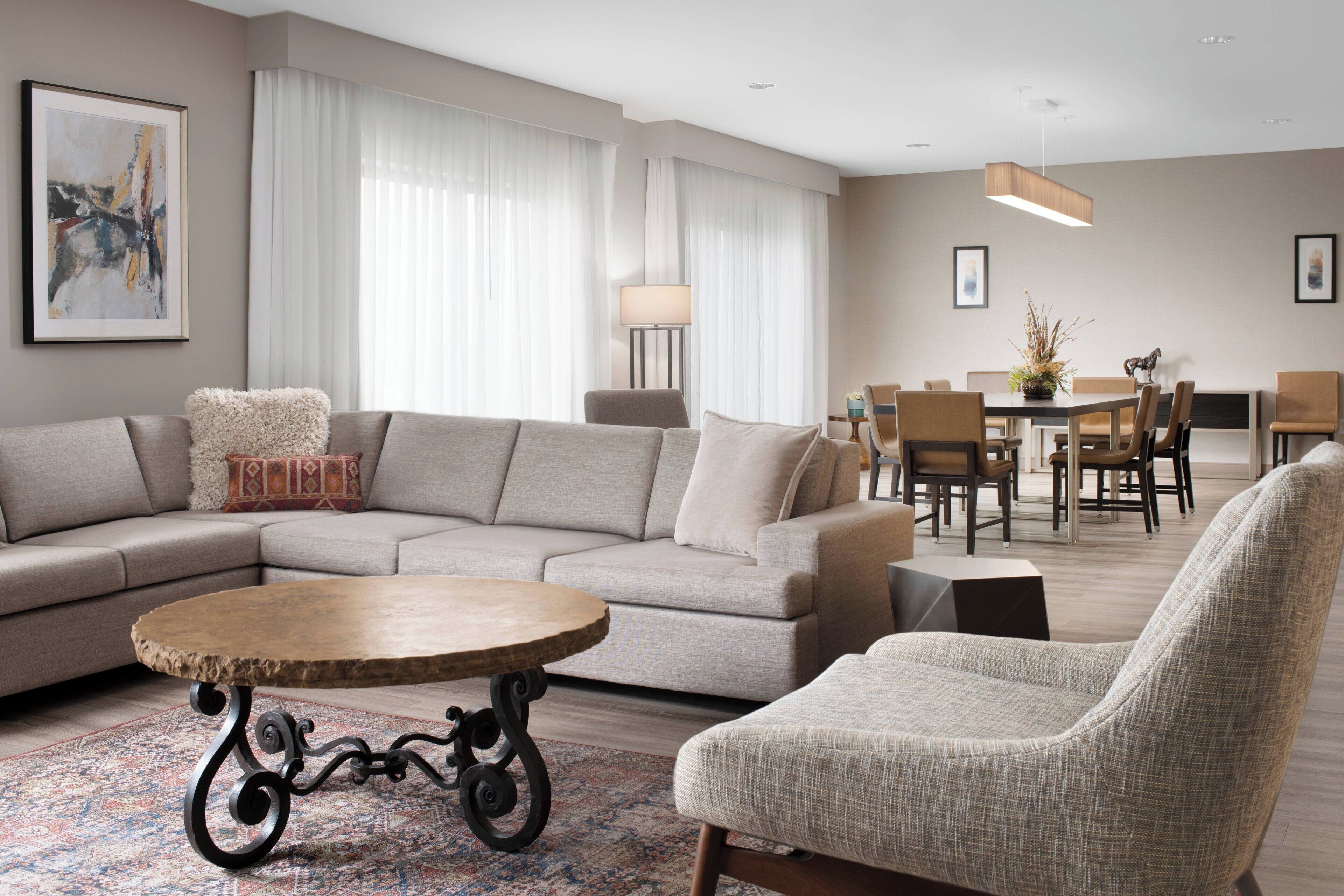 55-tums LED-tv med satellitkanaler, tv och Netflix