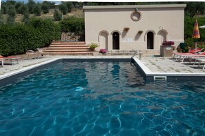 Seasonal outdoor pool