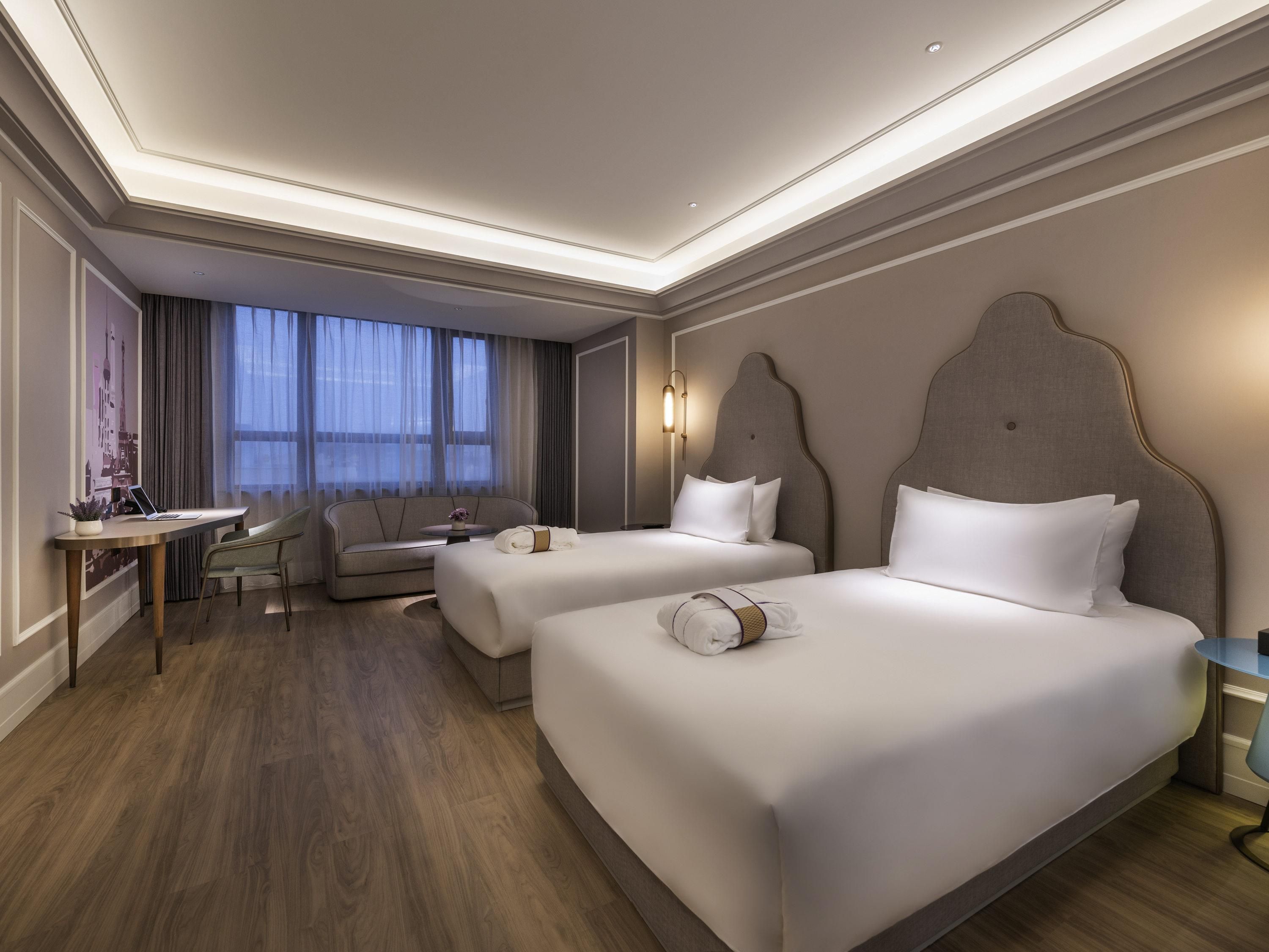 Privilege, Room, 2 Single Beds | In-room safe, blackout curtains, soundproofing, rollaway beds