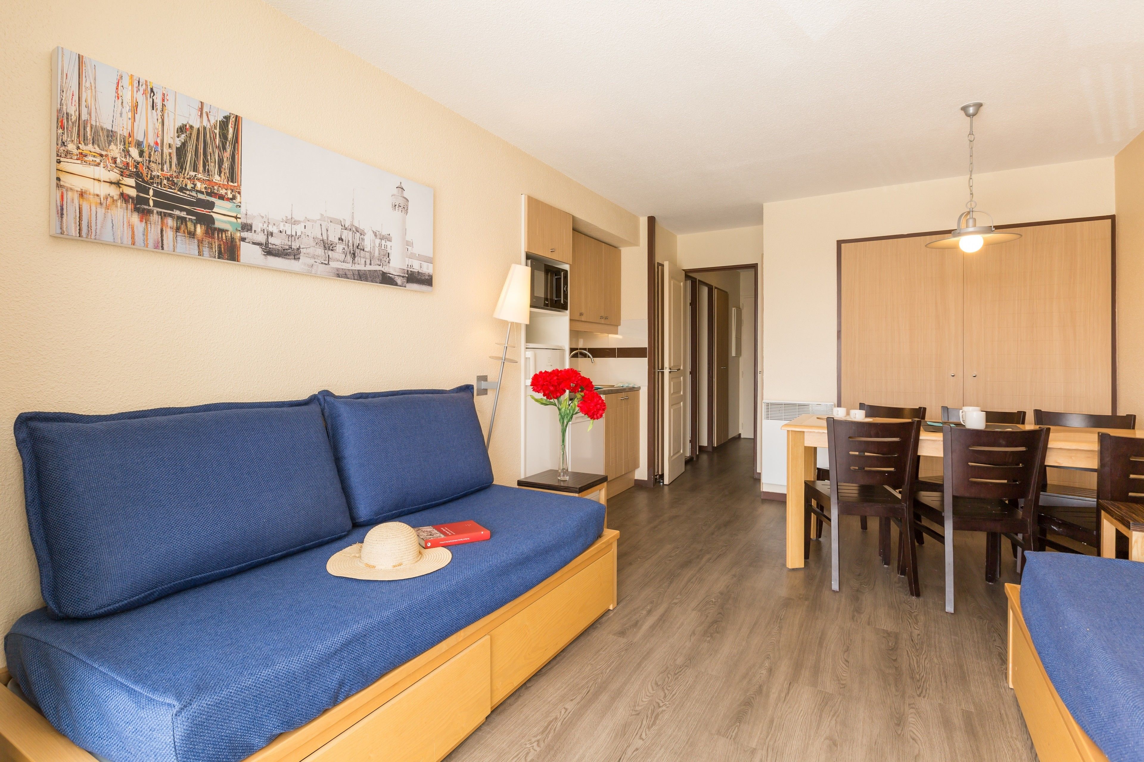 Appartement, 1 slaapkamer | Woonruimte | Een flatscreentelevisie