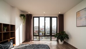 Panoramic Penthouse | Minibar, individually decorated, individually furnished, desk - iRest Apartment (Hanoi)