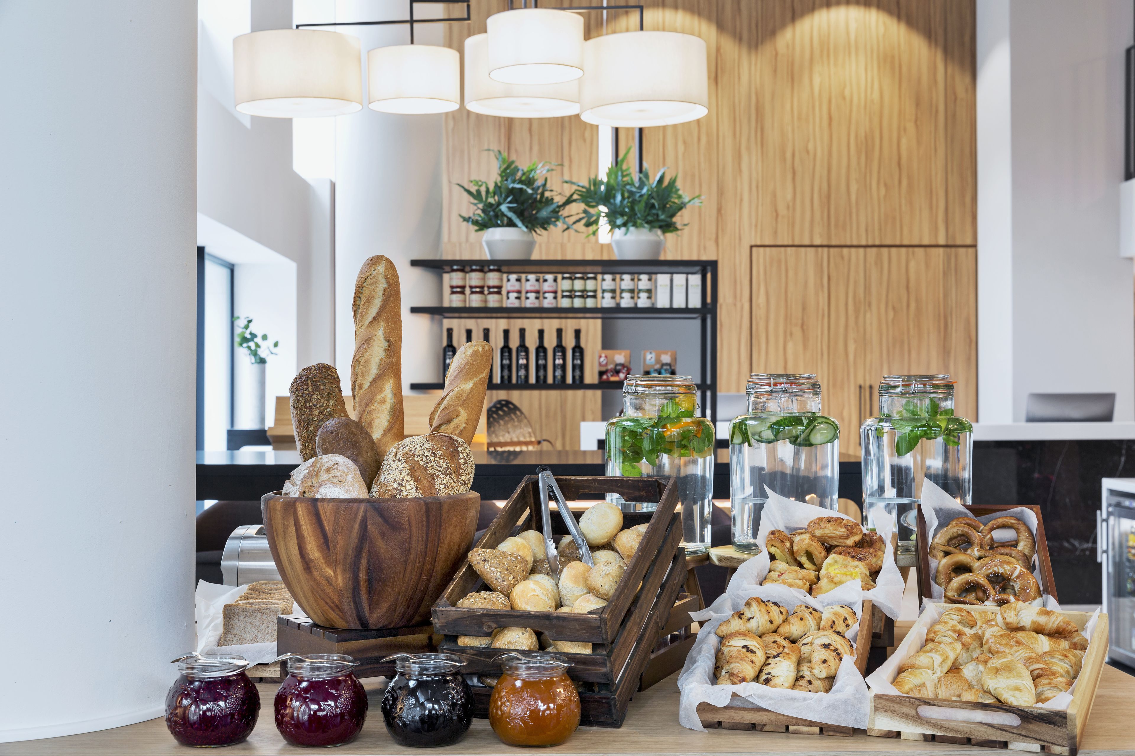 Gratis kontinental morgenmad hver dag