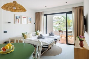 Căn hộ tiện nghi đơn giản, bếp nhỏ | 1 phòng ngủ, két bảo mật tại phòng, bàn ủi/dụng cụ ủi quần áo