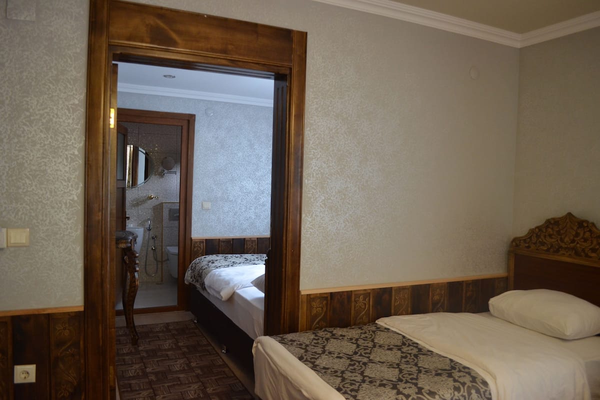 Desk, soundproofing, iron/ironing board, free WiFi