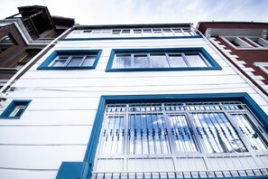 Fassade der Unterkunft