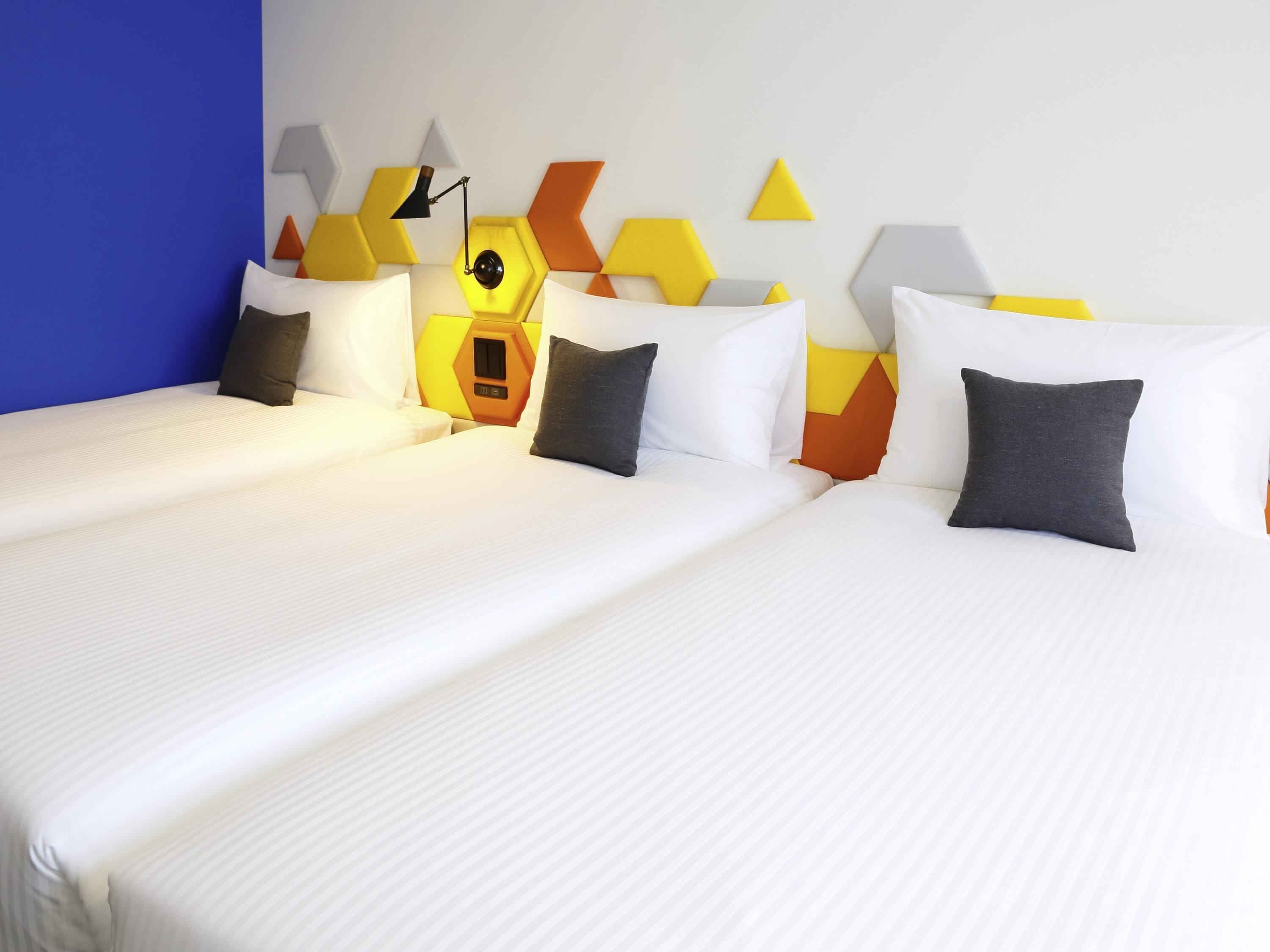 Superior Room, 3 Twin Beds | Down comforters, in-room safe, blackout drapes, iron/ironing board