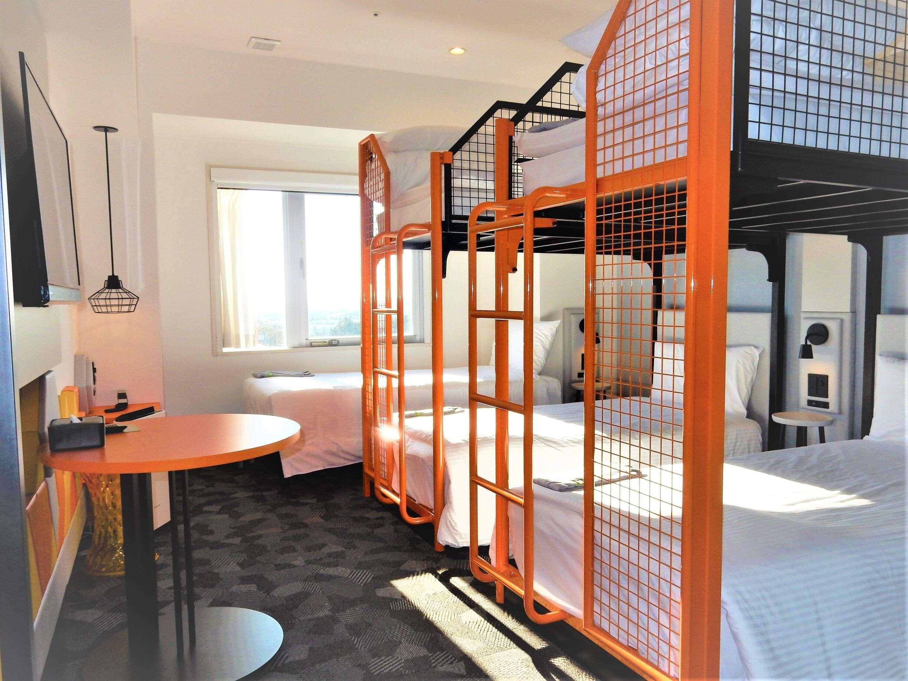 Superior Room, Multiple Beds | Down duvets, in-room safe, blackout curtains, iron/ironing board