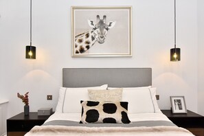 1 soverom, sengetøy i egyptisk bomull og strykejern/-brett