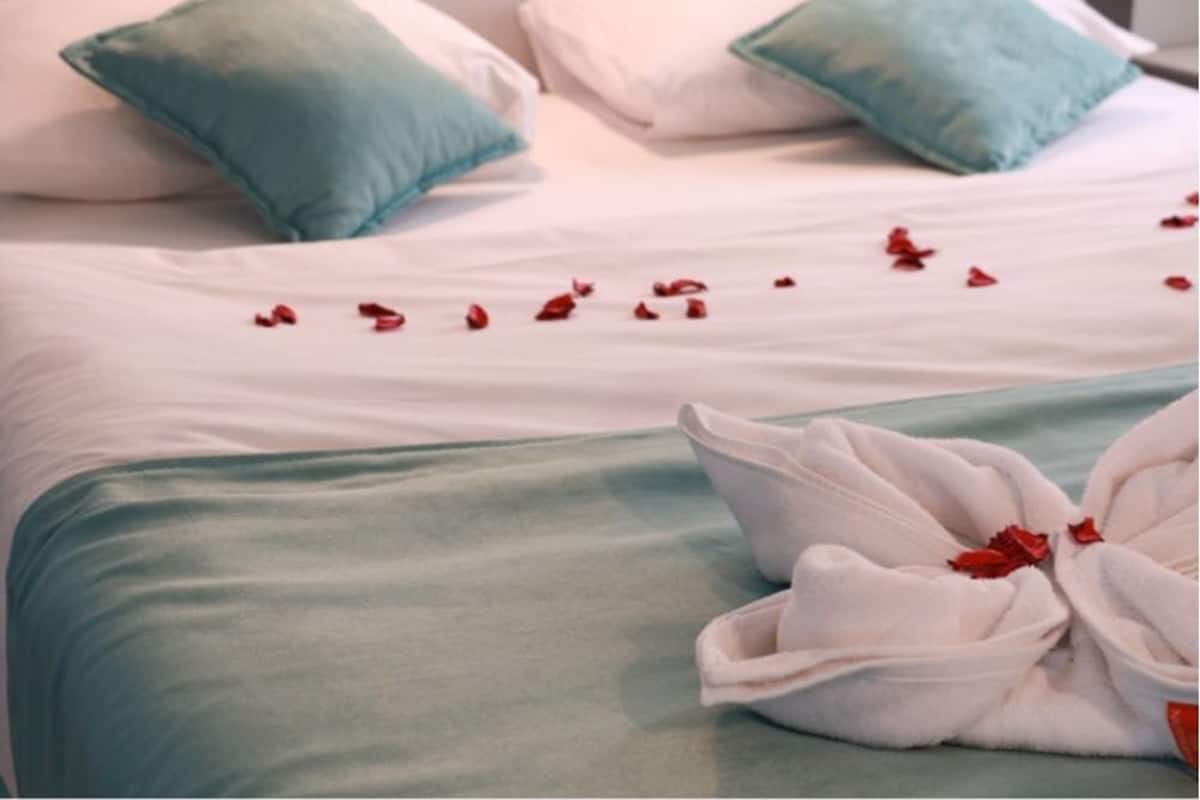 Habitación doble estándar | Artículos del minibar gratis, escritorio y wifi gratis