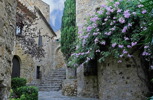 Terraced house with garden, pool & jacuzzi - 600m Pals Beach (GR 3H 100)