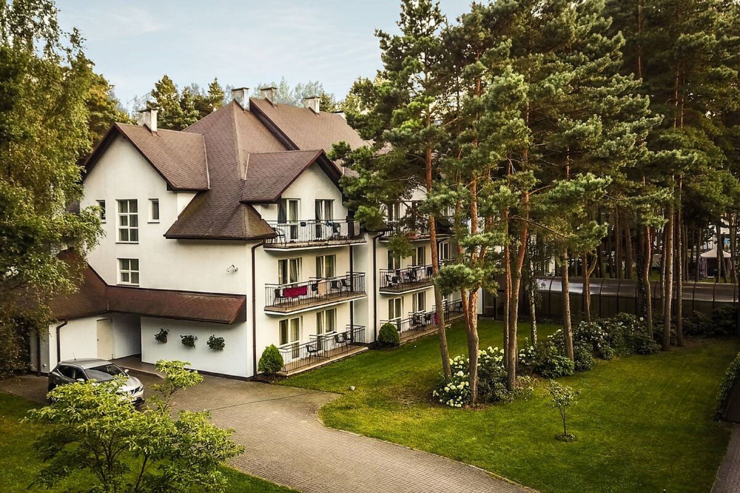 Fassade der Unterkunft