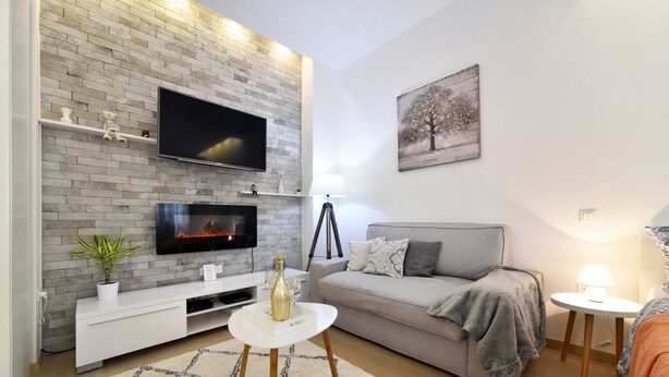 Studio Apartment | Living area | Smart TV - PARK Studio Apartment (Zagreb)