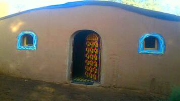 Façade de l’hébergement