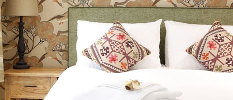 Chambre Double ou avec lits jumeaux, non-fumeurs | Wi-Fi gratuit, draps fournis