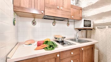 Comfort-Apartment, 1 Schlafzimmer, Nichtraucher | Eigene Küche | Kühlschrank, Mikrowelle, Herdplatte, Espressomaschine
