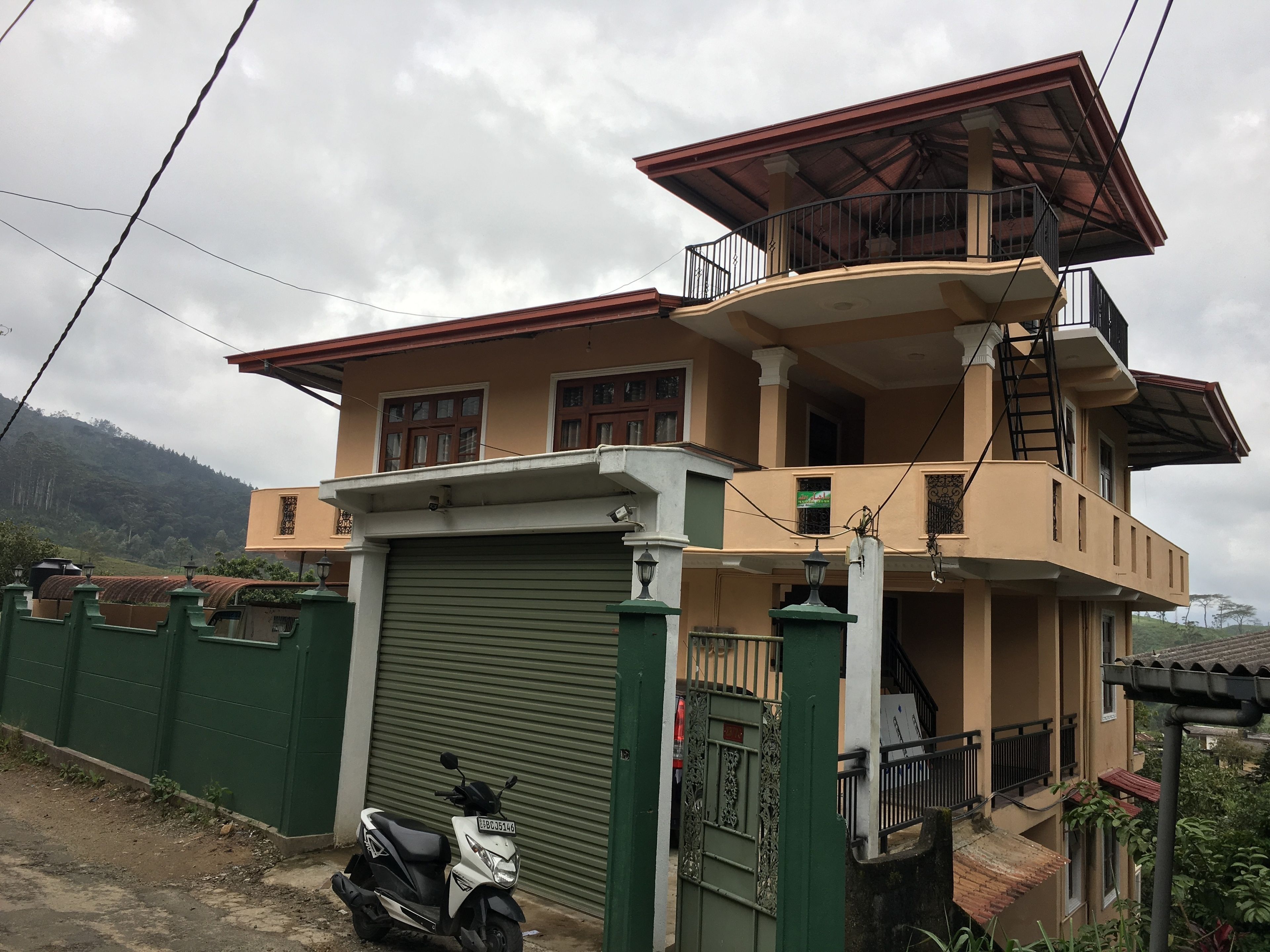 Façade de l’hébergement