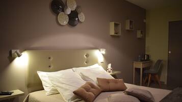 Quarto casal (Brume d'ete) | Individualmente decorados, individualmente mobiliados, escrivaninha