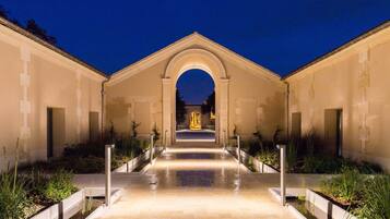 Front of property – evening/night