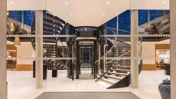 Interior entrance
