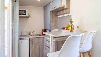 Stacaravan | Een laptopwerkplek, gratis wifi