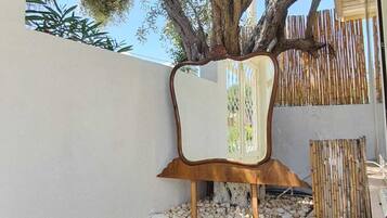 Blick von der Unterkunft