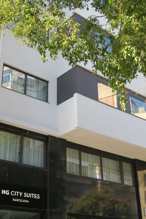 Fassade der Unterkunft