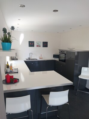 Appartement Deluxe, terrasse (Nr.8) | Cuisine privée