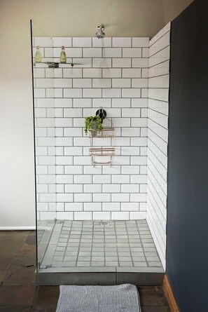 Habitación ejecutiva | Regadera en el baño