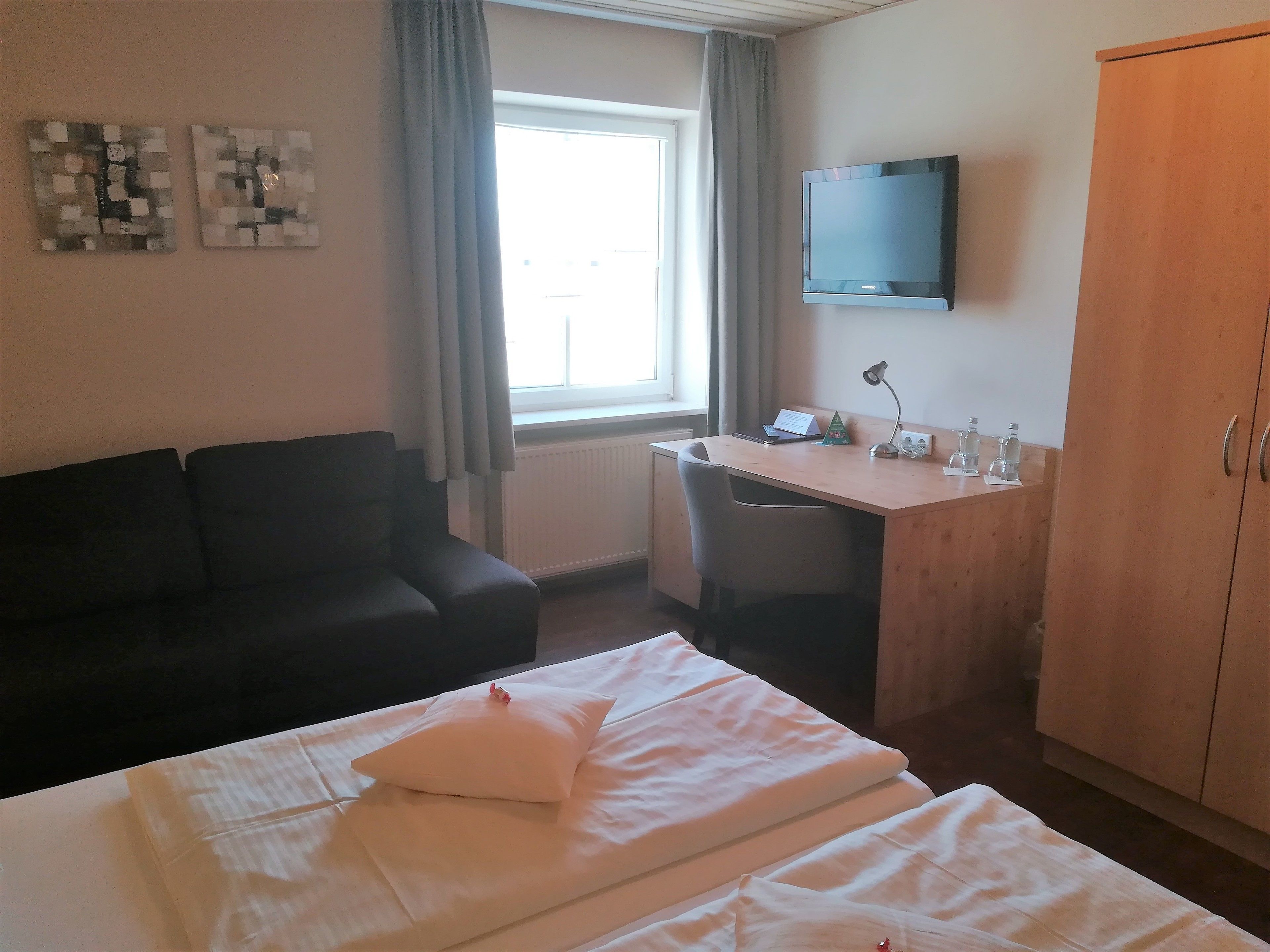 double room | blackout curtains, iron/ironing board, free wifi