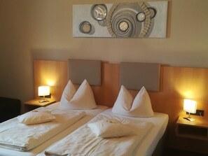 Blackout drapes, iron/ironing board, free WiFi