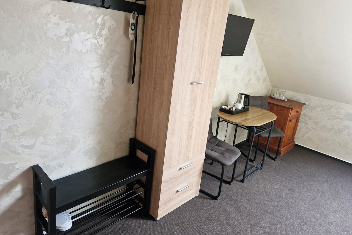 Habitación individual, baño en la habitación | Televisión