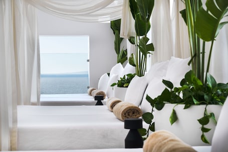 Body treatments, hot stone massages, deep-tissue massages