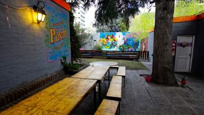 Outdoor pool - Hostel Punto Patagonico (Neuquén)