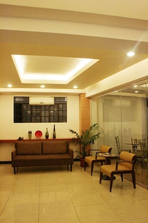 Zona de estar del vestíbulo