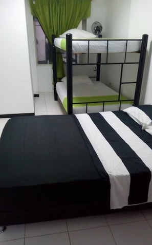 1 bedroom, individually decorated, individually furnished