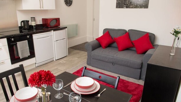Apartment, 1 Schlafzimmer | Wohnbereich