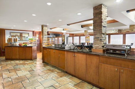 Daily buffet breakfast for a fee. Canmore Inn & Suites