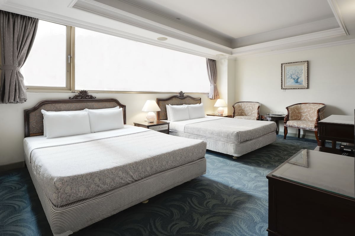 Standard-Vierbettzimmer, 2 Doppelbetten