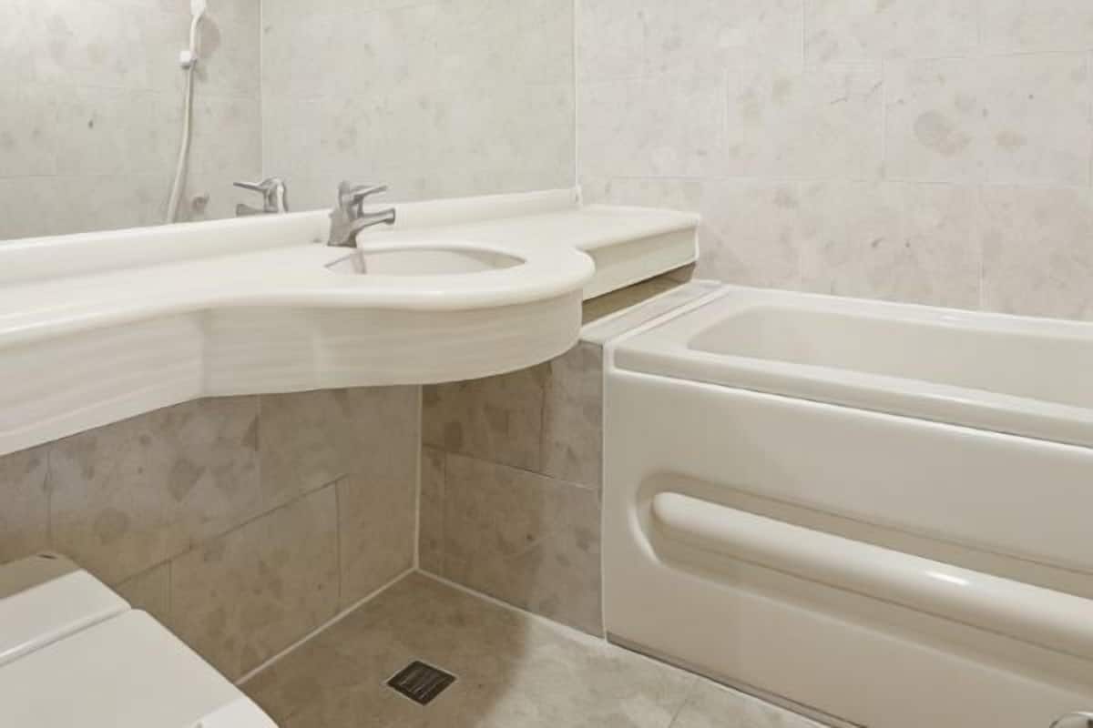 Free toiletries, hair dryer, slippers, towels