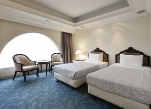 標準雙床房, 2 張單人床 | 高級寢具、書桌、遮光布/窗簾、隔音