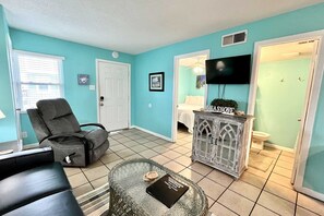 Leilighet, 2 soverom | 2 soverom, strykejern/-brett, wi-fi (inkludert) og sengetøy