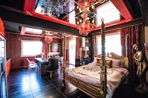 1 chambre, literie de qualité supérieure, surmatelas