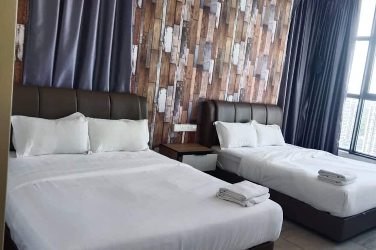 Apartemen Keluarga | 1 kamar tidur, kedap suara, dan setrika/meja setrika