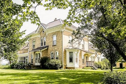150 Year Old Home Situated in the Picturesque Rolling Hills of Southwest WI