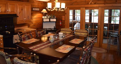 Cozy log home nestled in the beautiful Adirondacks
